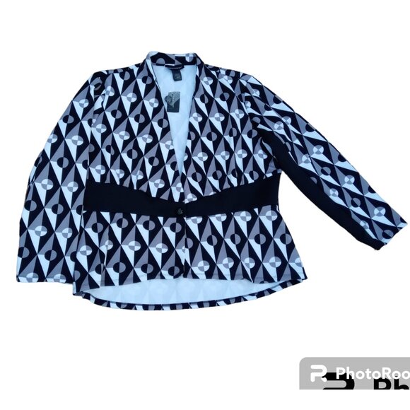 Ashley Stewart overblouse , blouse sz 22-24 new (0027) - Picture 4 of 11